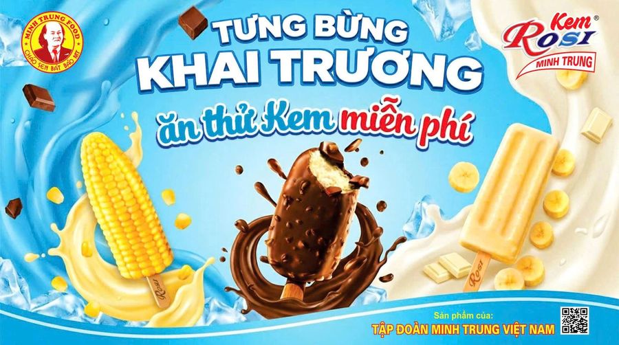 Khai trương Kem Rosi Minh Trung tại cơ sở Thịnh Long – Yên Bái
